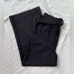 SIRENS BLACK WIDE LEG PANTS